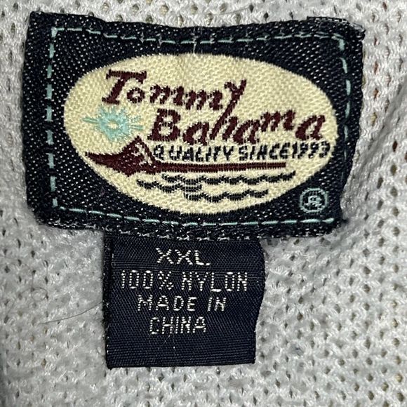 Tommy Bahama Swim Trunks Mens 2XL Yellow Board Shorts Surfing Beach Tropical XXL - Picture 4 of 17